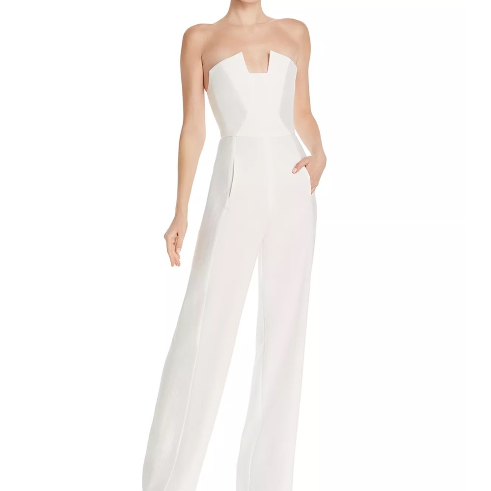 Black Halo Lena Strapless Jumpsuit - Size 2 - New With Tags!